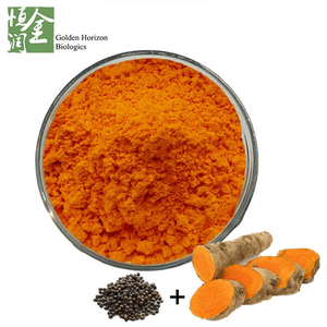 Mix Powder Turmeric with Black Pepper Extract Curcuminoids with BioPerine Piperine 
