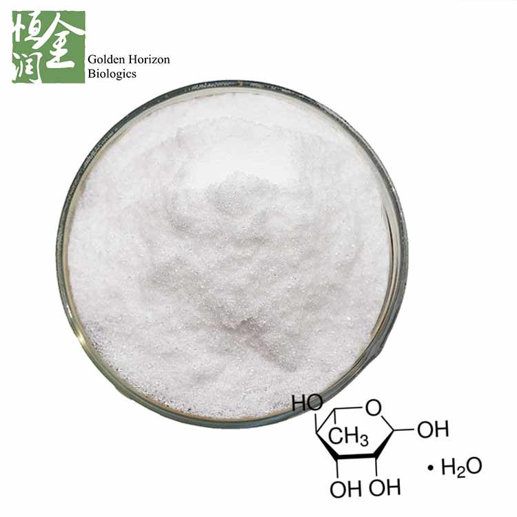 Food Additive Sweetener Natural 98% L-Rhamnose Monohydrate / Rhamnose Powder