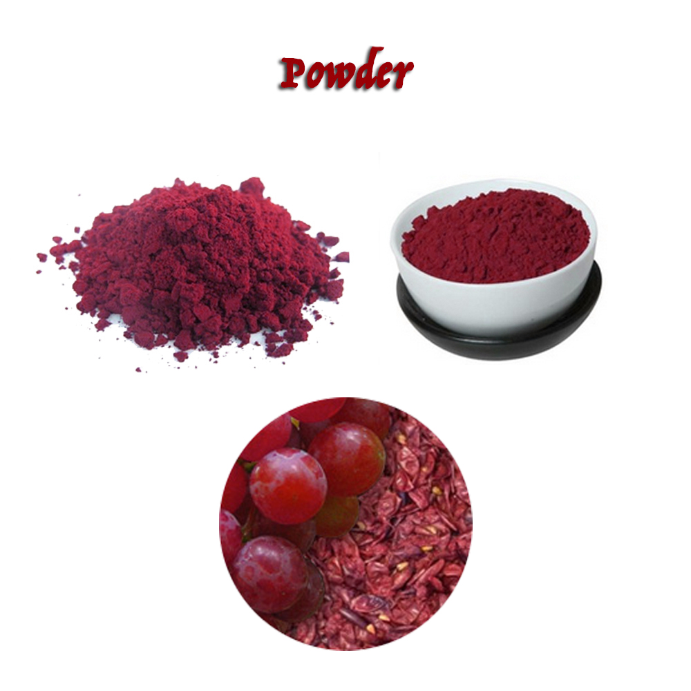 Whosale Anticancer Antioxidant Grape Skin Extract Resveratrol 5-98%