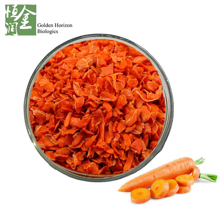 Air Dried Carrot Flaks 10mm 5mm 3mm China Dehydrated Vegetable Crushed Carrot Granules